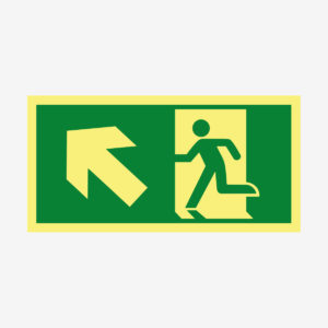 Nödut vänster trappa upp ISO