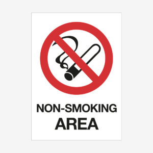 Non-smoking area