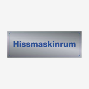 Hissmaskinrum