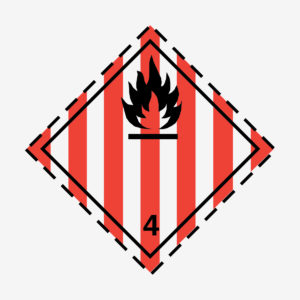 Brandfarliga fasta ämnen nr. 4.1