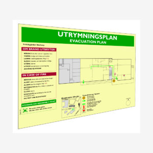 Print på efterlysande plast