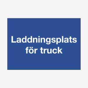 Laddningsplats för truck
